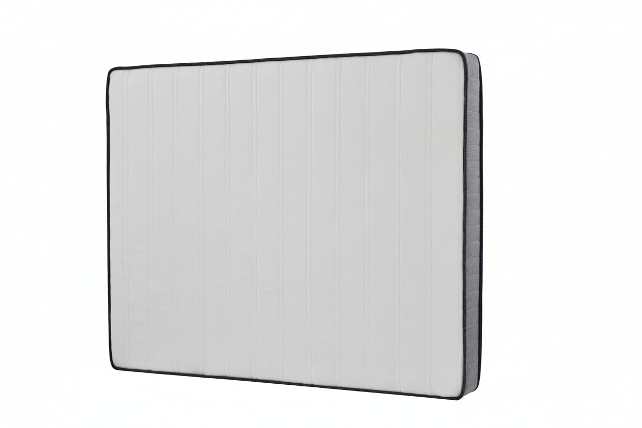 Matelas hybride ressorts ensachés + mousse 160×200 cm — épaisseur 20 cm, fermeté moyenne-douce, conditionné enroulé — MOQ 50