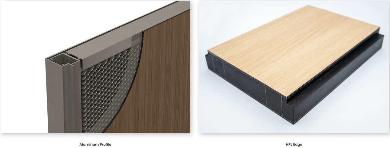 Cabine WC verre trempé 42 mm haut de gamme — design série C5 bord stratifié compact — ISO 9001 / B1 / E1 — MOQ 10