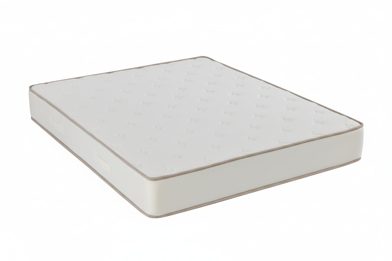 Matelas ferme à ressorts ensachés 160×200 cm — épaisseur 24 cm, soutien renforcé + éponge ondulée, conditionné enroulé — MOQ 50