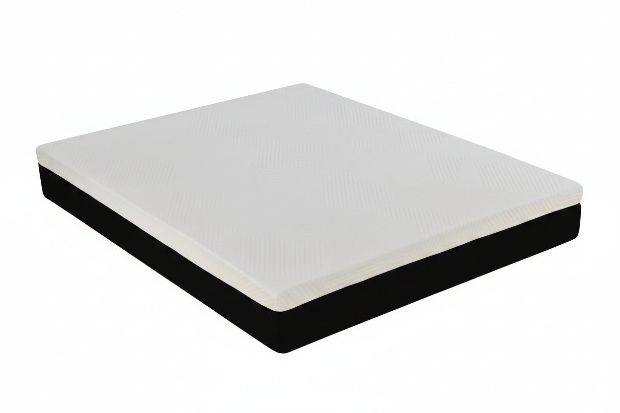 Matelas mémoire de forme 160×200 cm — épaisseur 25 cm, accueil mémoire + mousse HD 35D, conditionné enroulé — MOQ 50